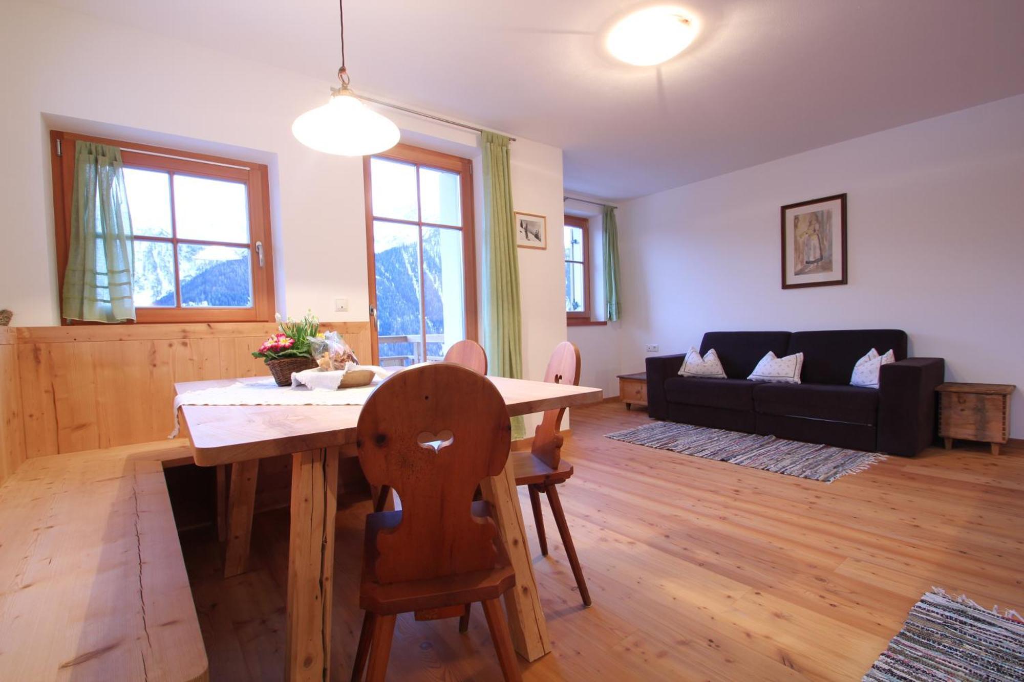 Apartmán Mitterhof Ultimo Exteriér fotografie