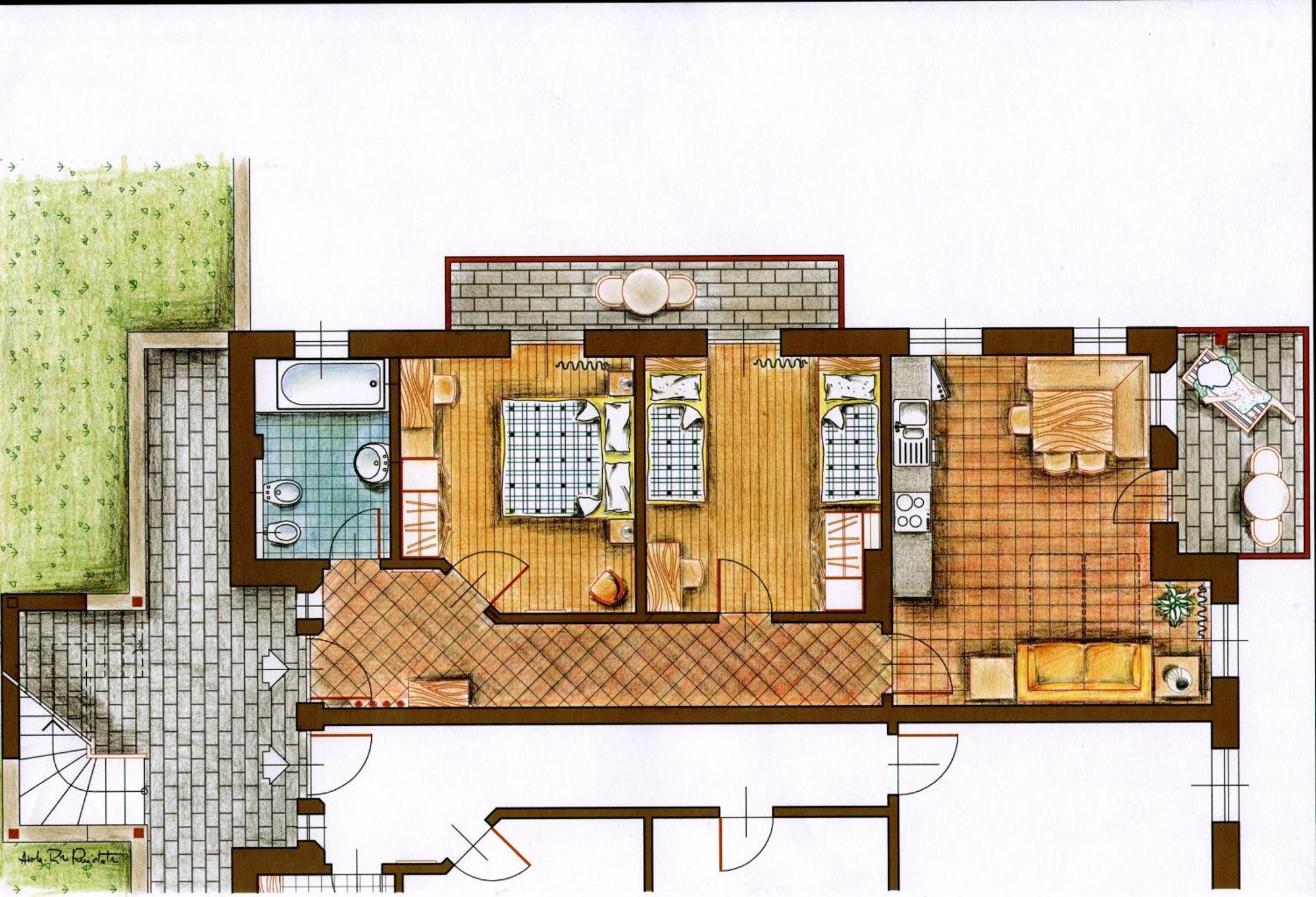 Apartmán Mitterhof Ultimo Exteriér fotografie