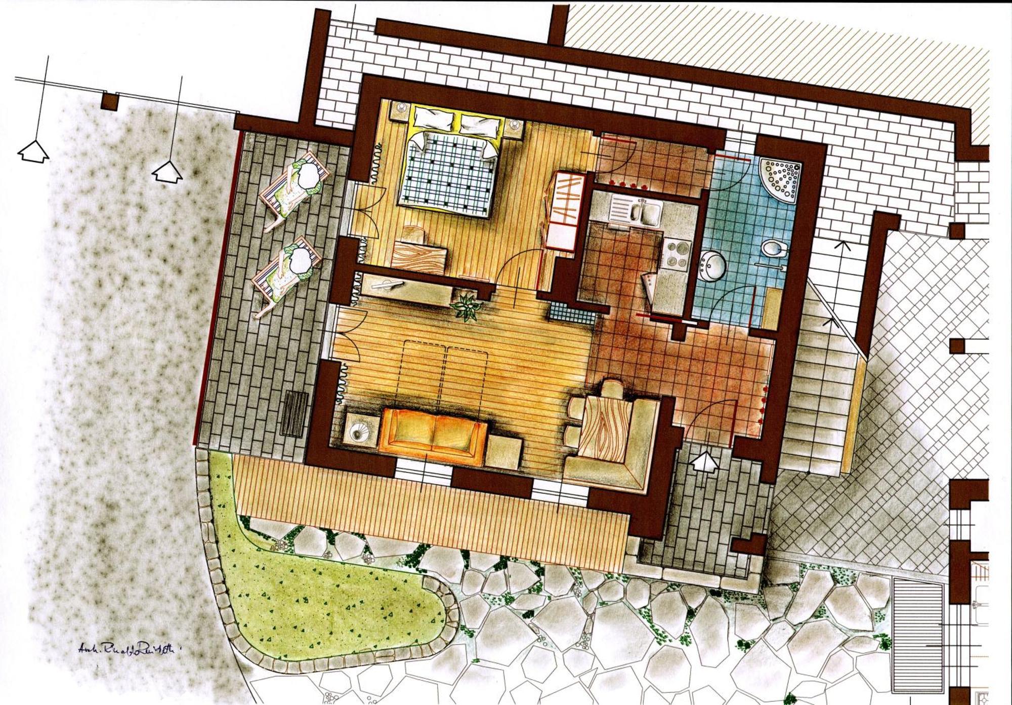 Apartmán Mitterhof Ultimo Exteriér fotografie